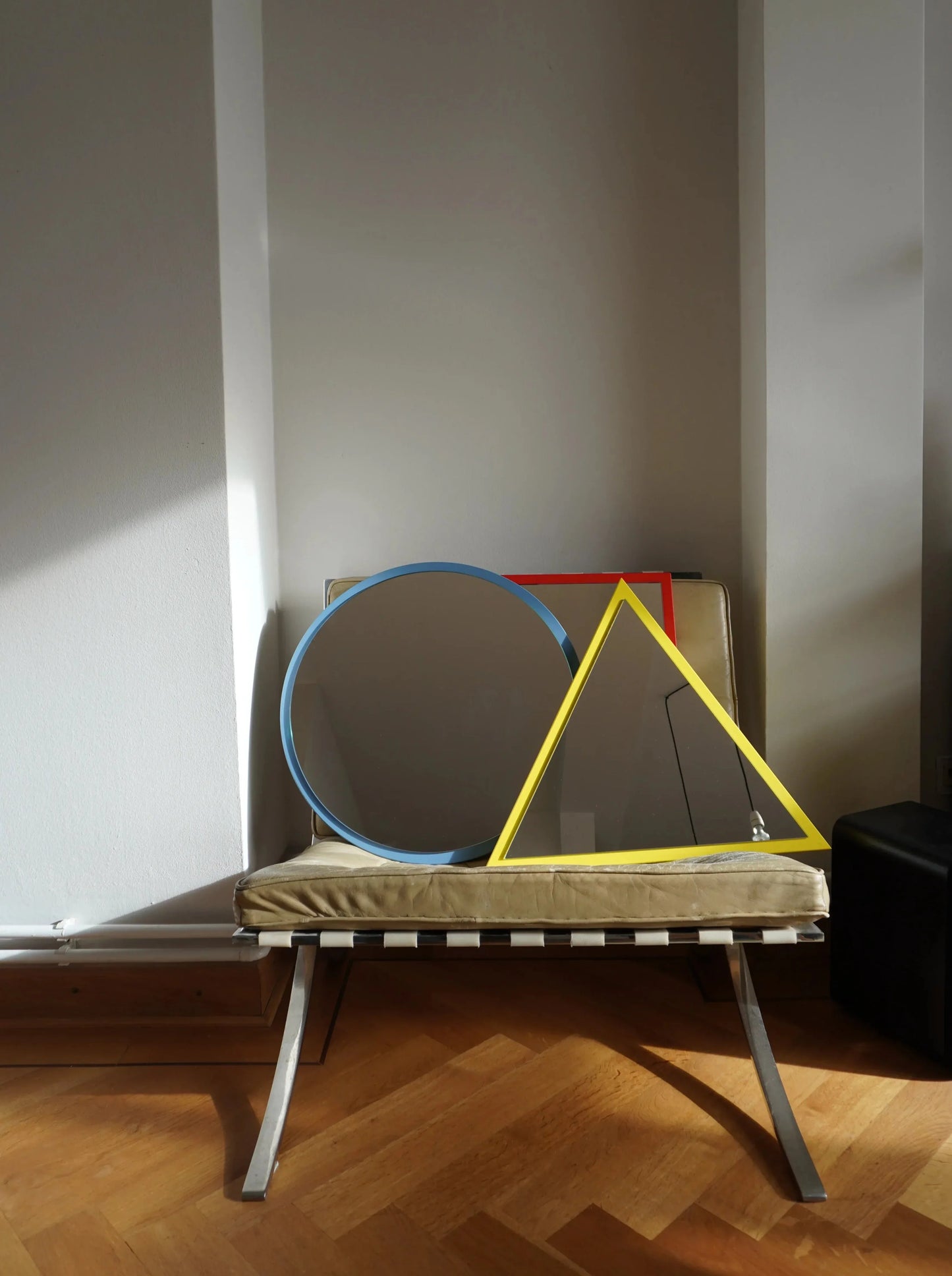 The basic mirror - yellow
